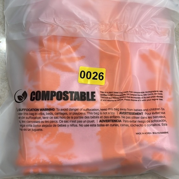 Wild Fable Sweater Knit‎ Mini Skirt | Pink + Orange Jacquard | Size Small - Picture 8 of 8